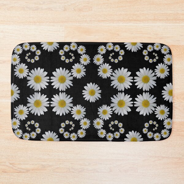 Item preview, Daisies pattern, white flowers, petals, floral, abstract designed and sold by rhnaturestyles.