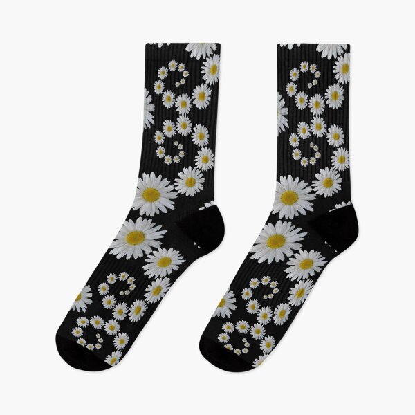 Item preview, Daisies pattern, white flowers, petals, floral, abstract designed and sold by rhnaturestyles.