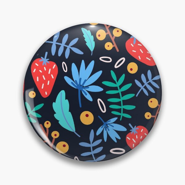 Item preview, Strawberry and Leafs Pattern designed and sold by c-melanie.