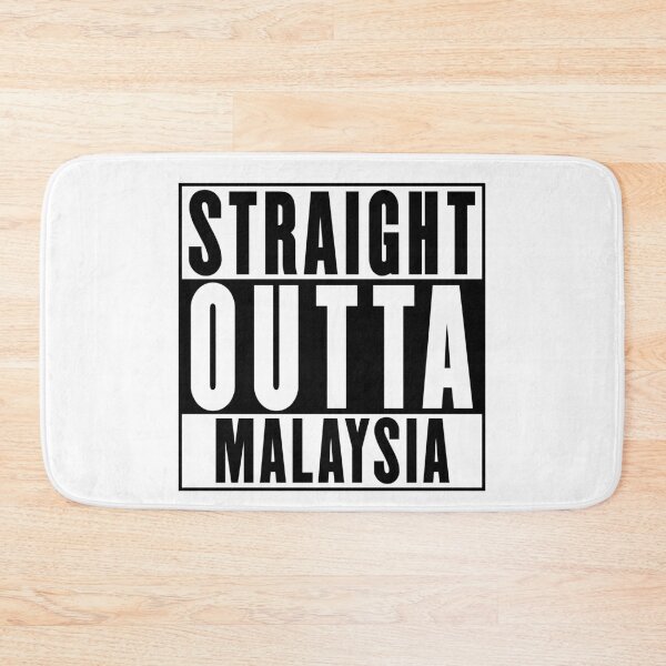 Item preview, Straight Outta Malaysia designed and sold by RandomStuffShop.