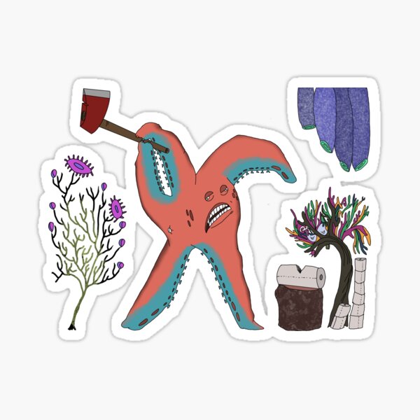 Pandemic Bestiary Series - #07 Ply Sticker
