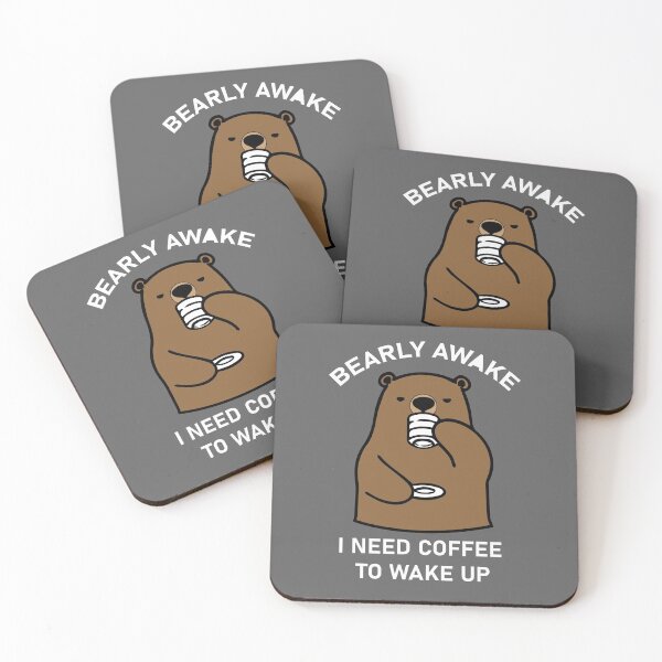 Item preview, Bearly Awake, I need coffee to wake up designed and sold by LA diseños.