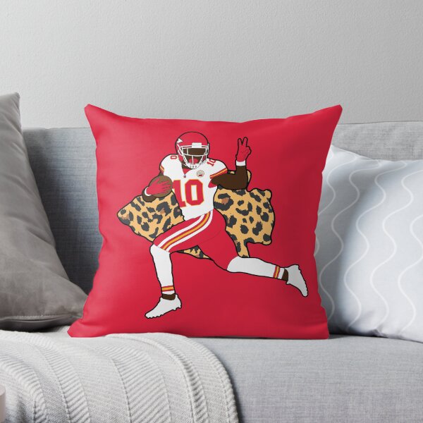 Tyreek Hill #10 "Cheetah" Throw Pillow