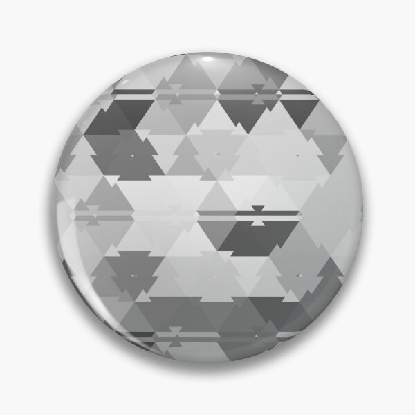 Item preview, Cute Black and white Geometric Triangles Pattern funny gift for digital art lovers  designed and sold by AYACHI90.