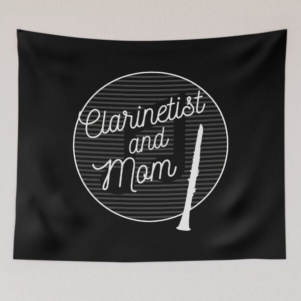 Item preview, Clarinetist and Mom designed and sold by LilyTreeArt.
