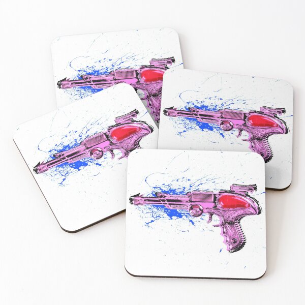 Artikelvorschau, Splatter Zapper Blue/Pink 2 entworfen und verkauft von kimopix.