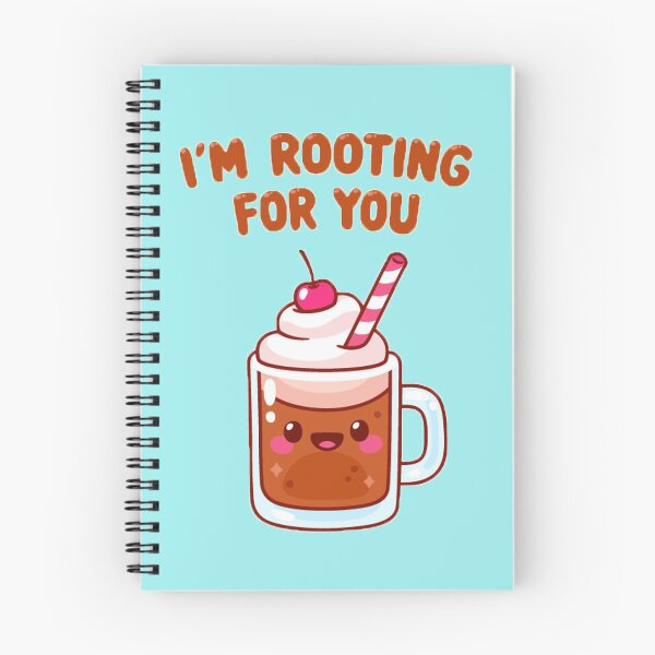 Item preview, I'm Rooting For You Root Beer Cartoon Pun designed and sold by 14Smith15.