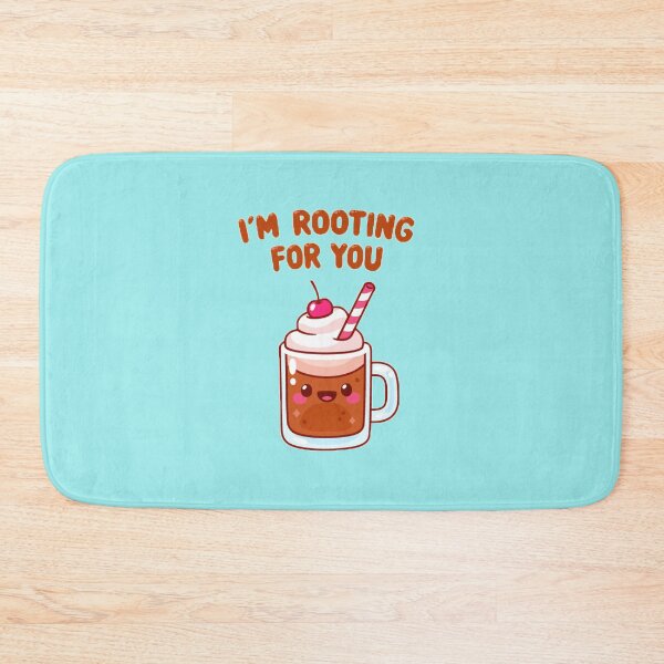 Item preview, I'm Rooting For You Root Beer Cartoon Pun designed and sold by 14Smith15.