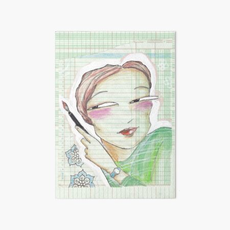 Laughing Buddha Tattoo Art Board Print