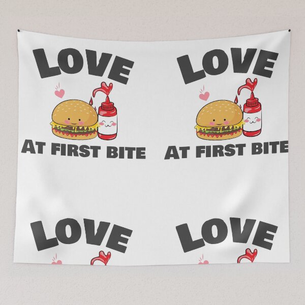 Item preview, Love At First Bite! - Kawaii Food Lover Design designed and sold by sweetpeanut.