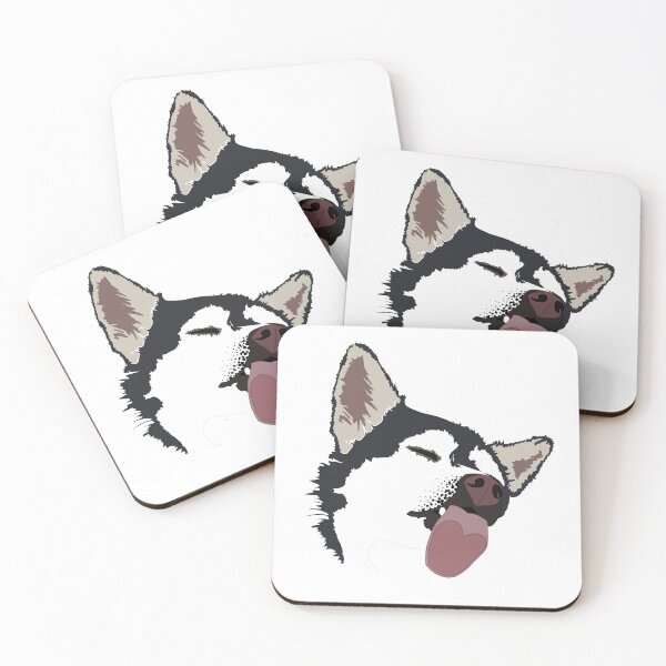 Item preview, Window Licking Husky designed and sold by Flynn Gniadek.