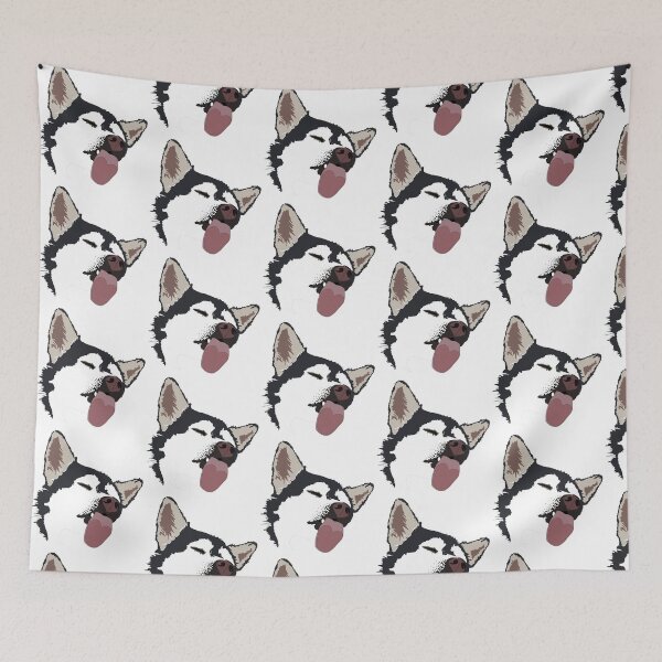 Item preview, Window Licking Husky designed and sold by Flynn Gniadek.