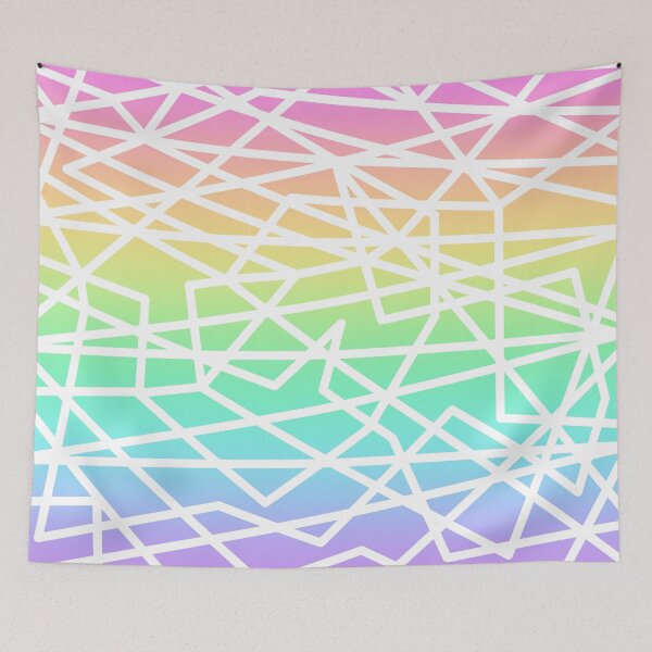 Item preview, Rainbow Gradient Geometric designed and sold by Whoopsidoodle.