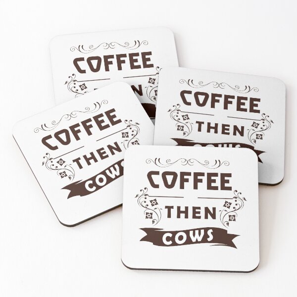 Item preview, Coffee Then Cows designed and sold by . JustBeUnique ..
