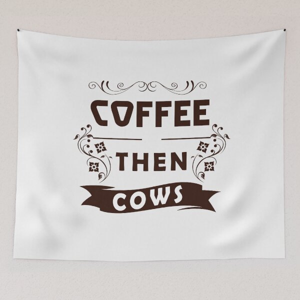 Item preview, Coffee Then Cows designed and sold by . JustBeUnique ..