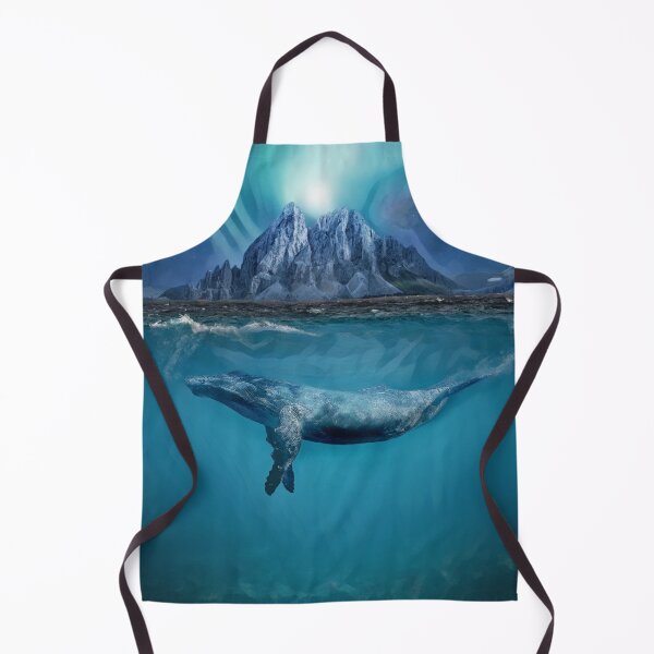 Item preview, Humpback Whale Under Northern Lights designed and sold by Heathermarie321.