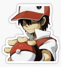 PKMN TRAINER RED Sticker