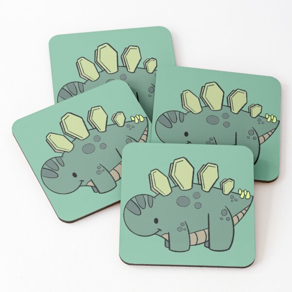 Item preview, Cute Green Stegosaurus Dinosaur designed and sold by LE Fernsby.