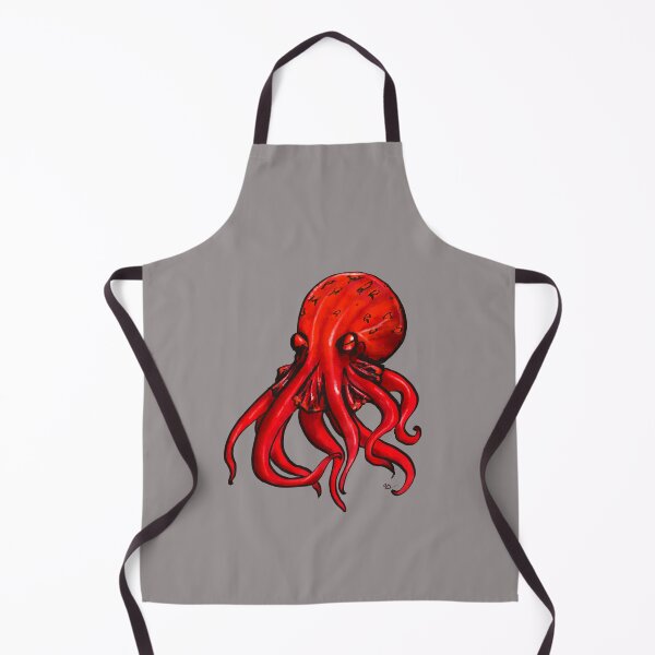 Item preview, Octopus Red designed and sold by Salem Scribbles.