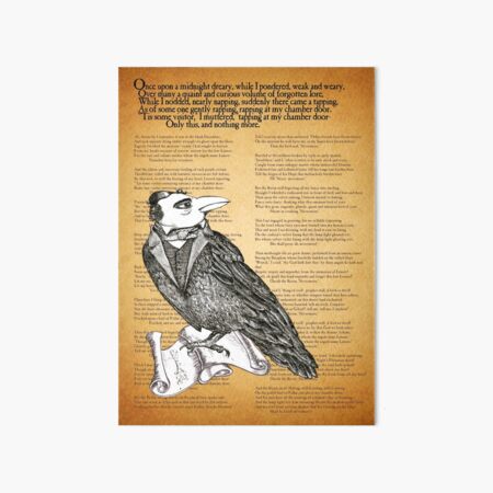 Nevermore Art Board Print