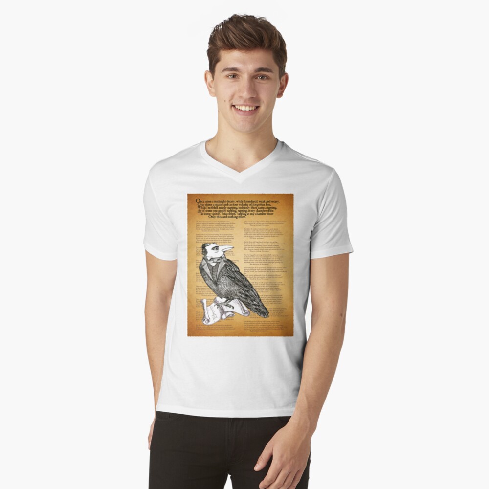 Item preview, V-Neck T-Shirt designed and sold by lizamackinnon.