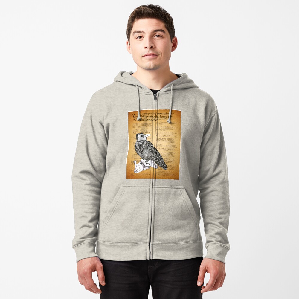 Item preview, Zipped Hoodie designed and sold by lizamackinnon.