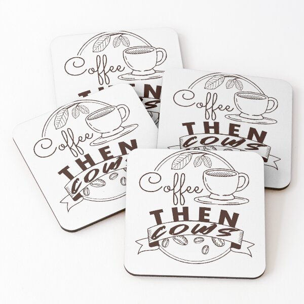 Item preview, Coffee Then Cows designed and sold by . JustBeUnique ..