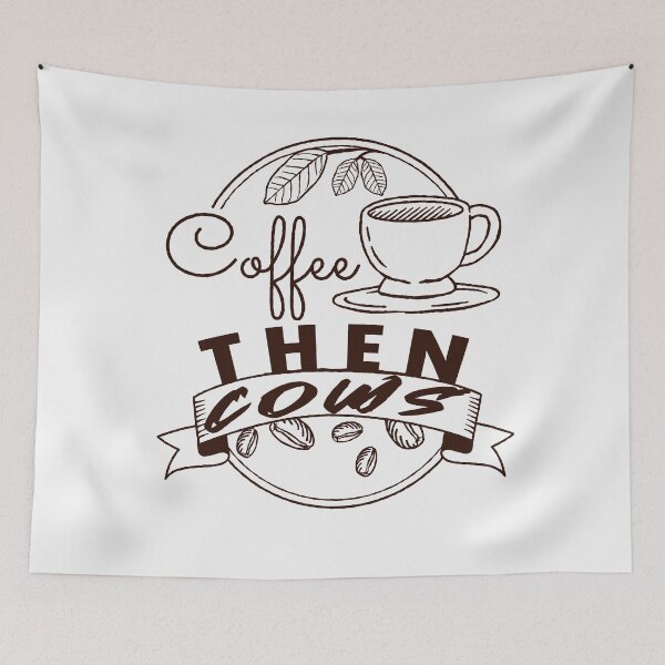 Item preview, Coffee Then Cows designed and sold by . JustBeUnique ..