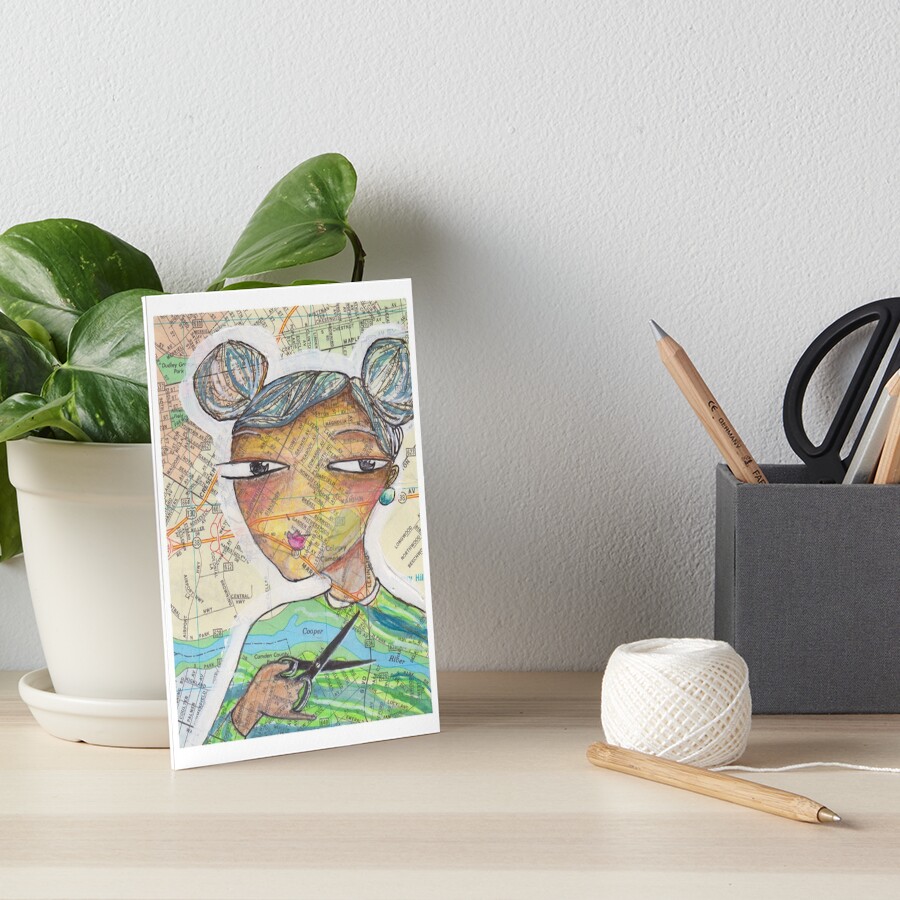 Cross the Cooper River Art Board Print