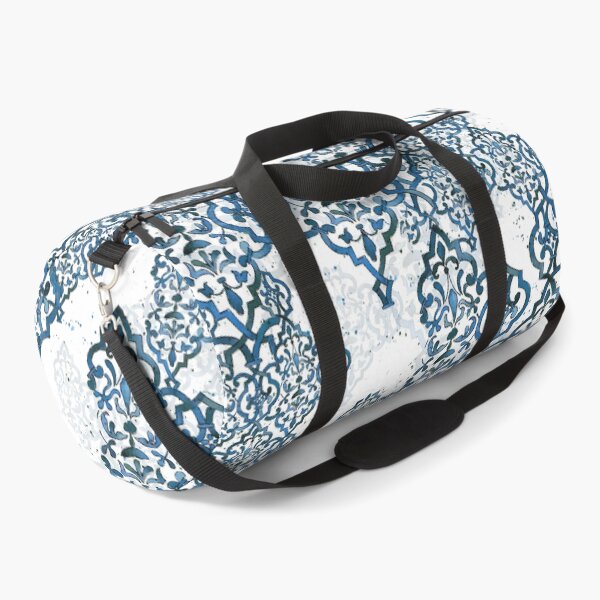 Item preview, Deconstructed Damask Blue and White designed and sold by Lynnea Washburn.