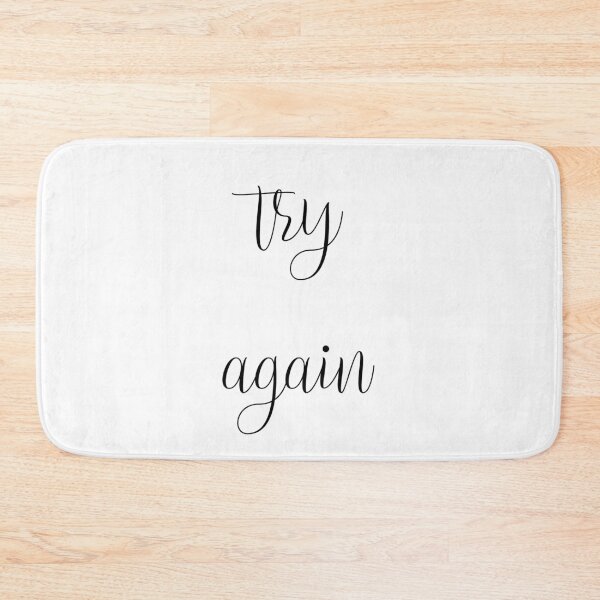 Item preview, Try Again designed and sold by 2411.