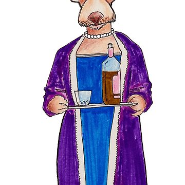 Artwork thumbnail, Five O'Clock Schnauzer by Liza MacKinnon MacKomics Studio