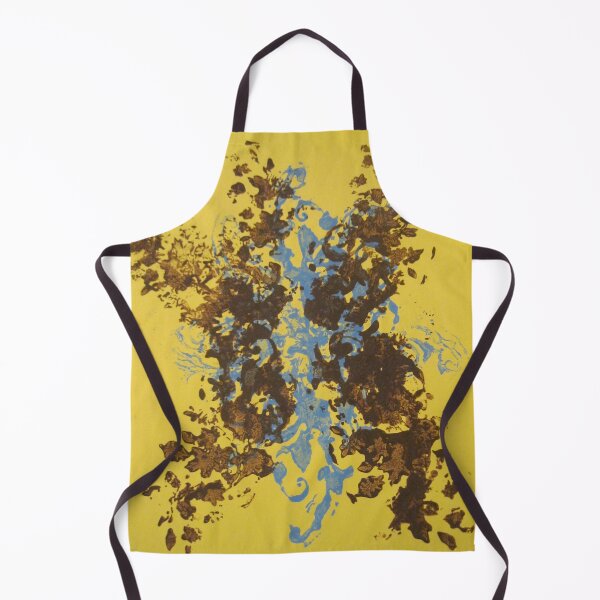 Item preview, Flowery Abstract in Yellow,Green and Brown designed and sold by mary81.