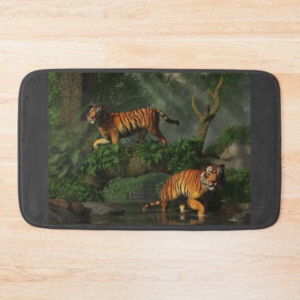 Item preview, Fishing Tigers designed and sold by Daniel Eskridge.