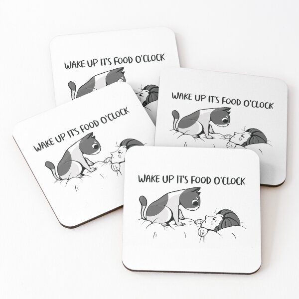 Item preview, Wake Up It's Food O'clock designed and sold by OnepixArt.