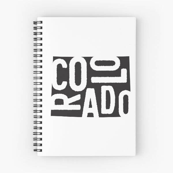 Item preview, State of Colorado Design | Abstract Colorado Lettering Graphic | Colorado Gift | Colorado Map designed and sold by crookedriverusa.