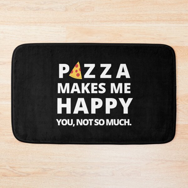 Item preview, Happy Pizza Cute Funny Foodie Shirt Laugh Joke Food Hungry Snack Gift Sarcastic Happy Fun Introvert Awkward Geek Hipster Silly Inspirational Motivational Birthday Present designed and sold by EpsilonEridani.