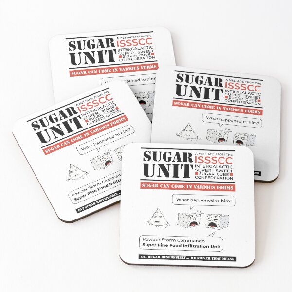 Item preview, Sugar cube super fine poster designed and sold by Redinsart.