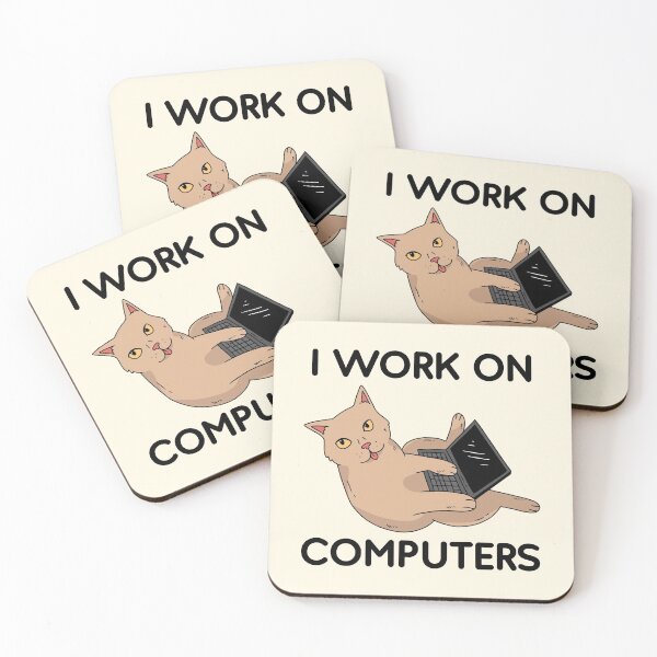 Artikelvorschau, Ich arbeite an Computern entworfen und verkauft von OnepixArt.