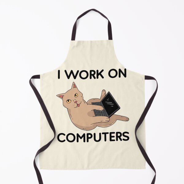 Item preview, I Work On Computers designed and sold by OnepixArt.