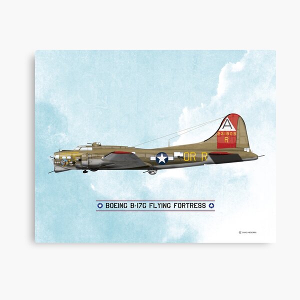 Classic World War 2 B-17 Bomber Canvas Print