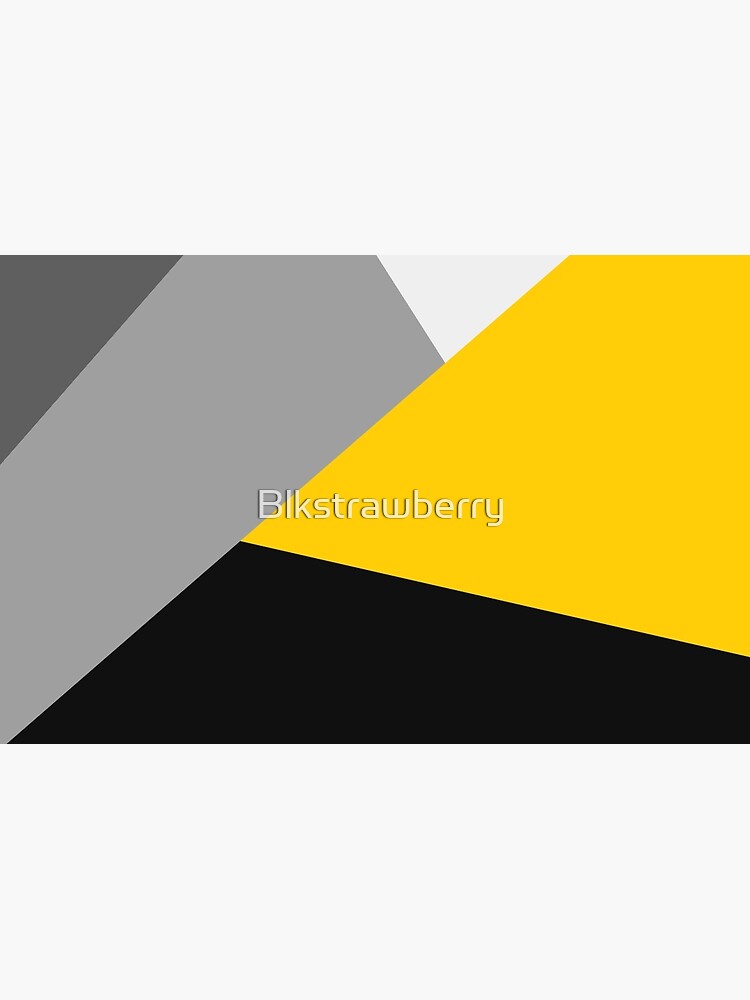 Simple Modern Gray Yellow and Black Geo Laptop Sleeve for Sale by  Blkstrawberry