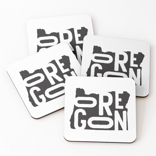 Item preview, State of Oregon Design | Abstract Oregon Lettering Graphic | Oregon Gift | Oregon Map designed and sold by crookedriverusa.