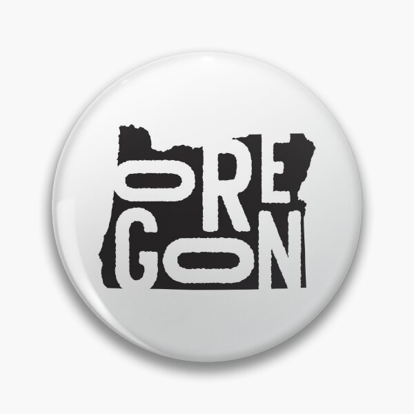 Artikelvorschau, Bundesstaat Oregon Design | Abstrakte Oregon-Beschriftungsgrafik | Oregon Geschenk | Oregon Karte entworfen und verkauft von crookedriverusa.