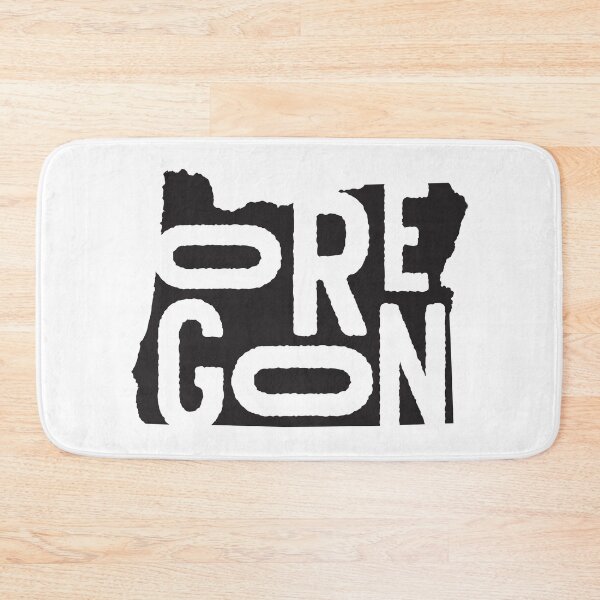 Item preview, State of Oregon Design | Abstract Oregon Lettering Graphic | Oregon Gift | Oregon Map designed and sold by crookedriverusa.
