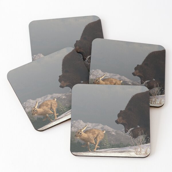 Item preview, Bear Chasing Rabbit designed and sold by Daniel Eskridge.
