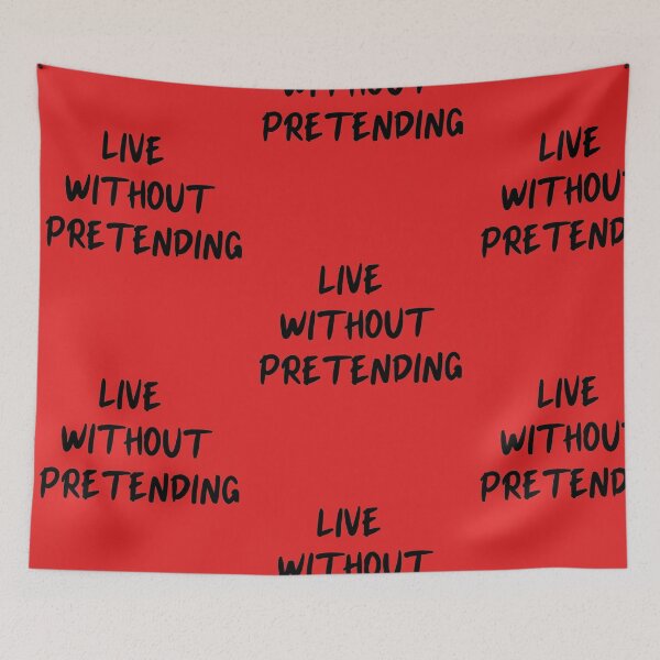 Item preview, live without pretending designed and sold by thobealtaf.
