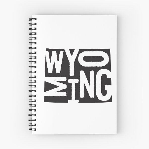Artikelvorschau, Bundesstaat Wyoming Design | Abstrakte Wyoming-Beschriftungsgrafik | Wyoming Geschenk | Wyoming Karte entworfen und verkauft von crookedriverusa.
