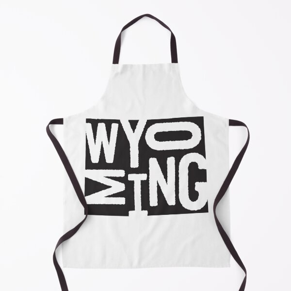 Item preview, State of Wyoming Design | Abstract Wyoming Lettering Graphic | Wyoming Gift | Wyoming Map designed and sold by crookedriverusa.