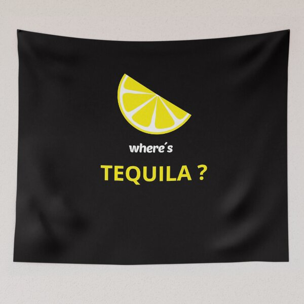 Item preview,  a glass of tequilla with a yellow lemon designed and sold by EmmentalinParis.